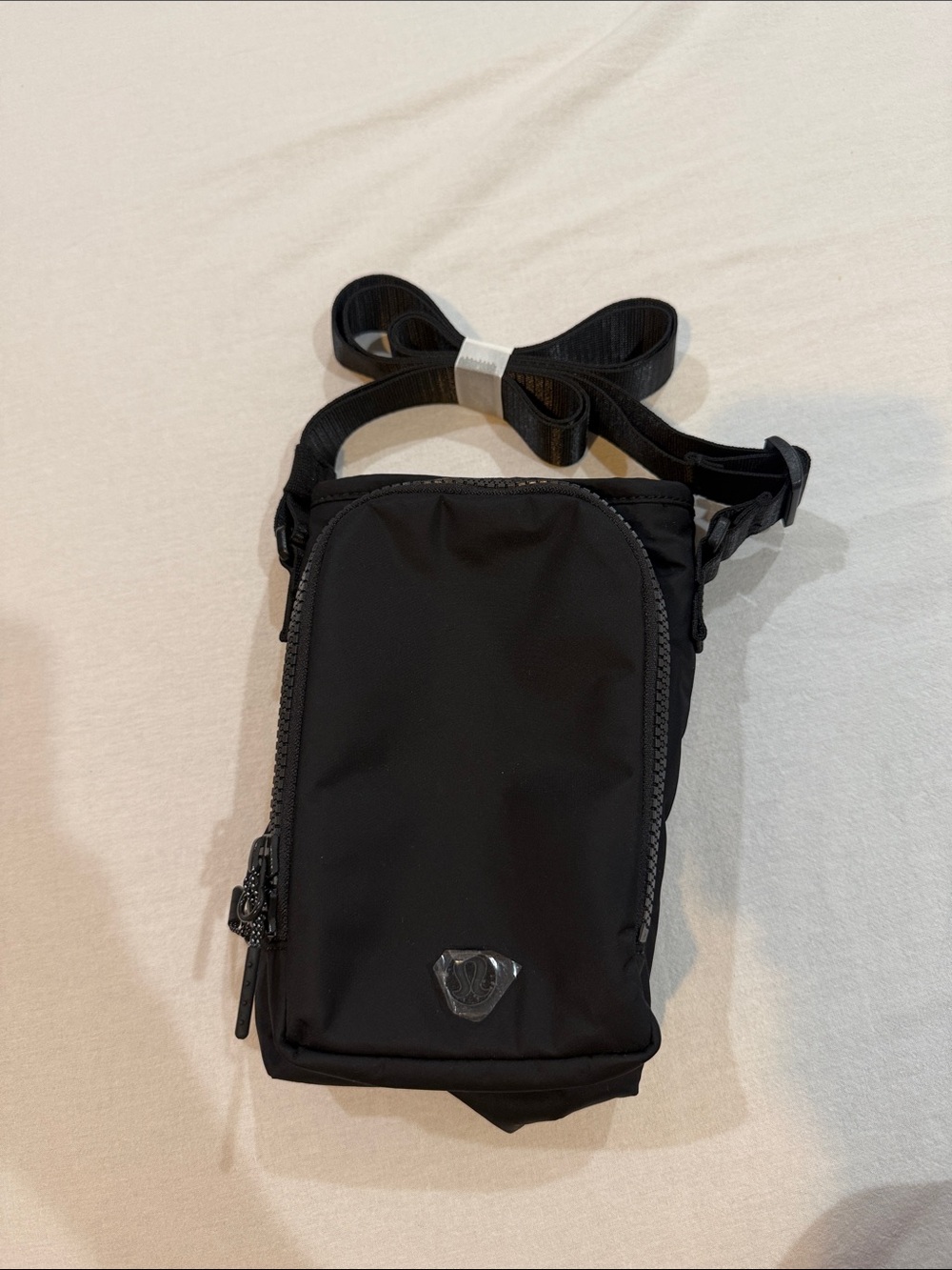 lululemon athletica Black Compact Crossbody Pouch